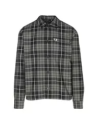 FRED PERRY | Overshirt  | olive