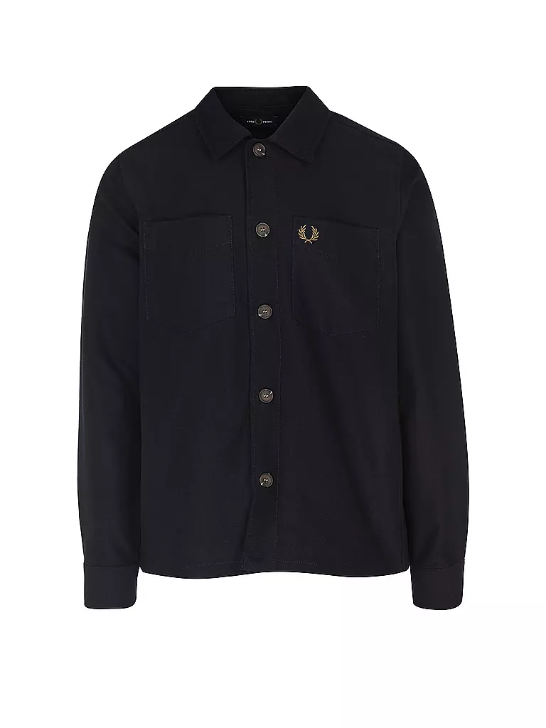 FRED PERRY | Overshirt  | blau