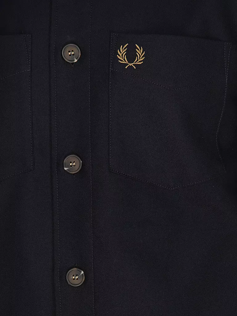FRED PERRY | Overshirt | blau