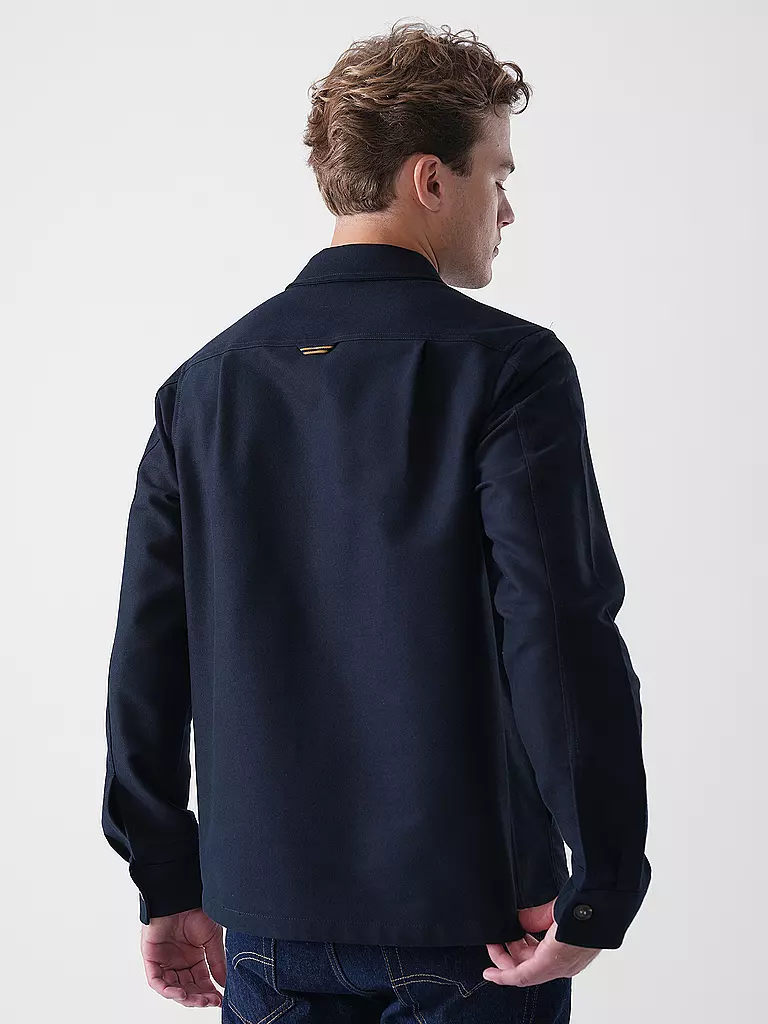 FRED PERRY | Overshirt | blau