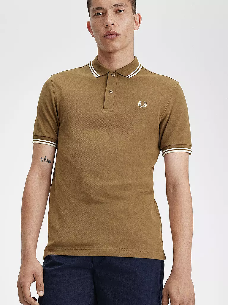 FRED PERRY | Poloshirt  | camel