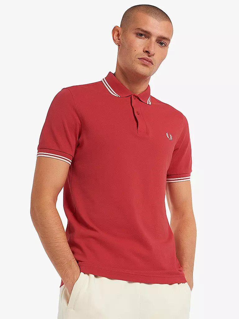 FRED PERRY | Poloshirt | rot