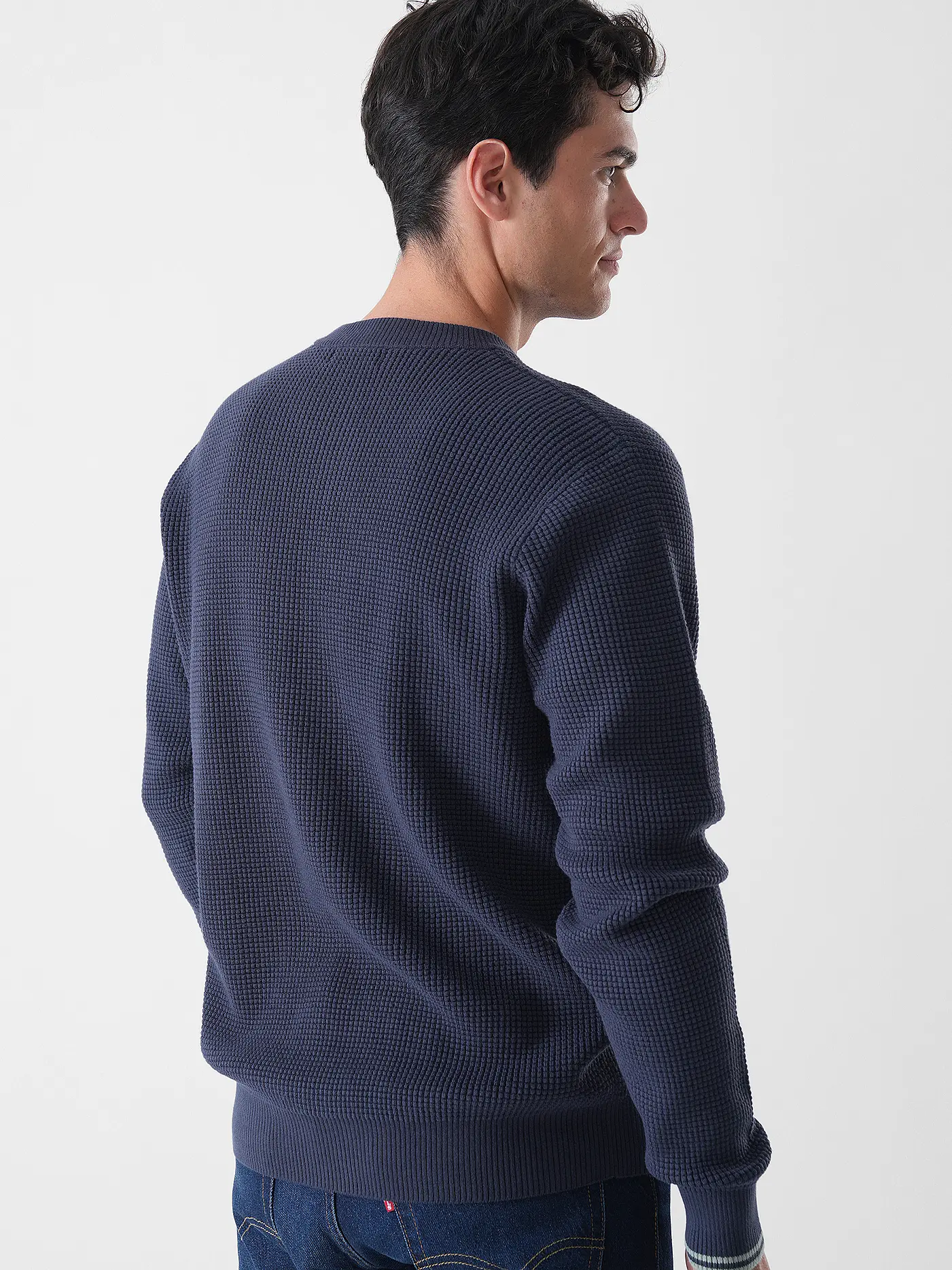 FRED PERRY | Pullover STITCH | blau