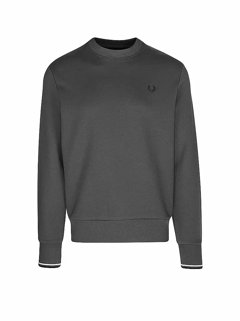FRED PERRY | Sweater | grau