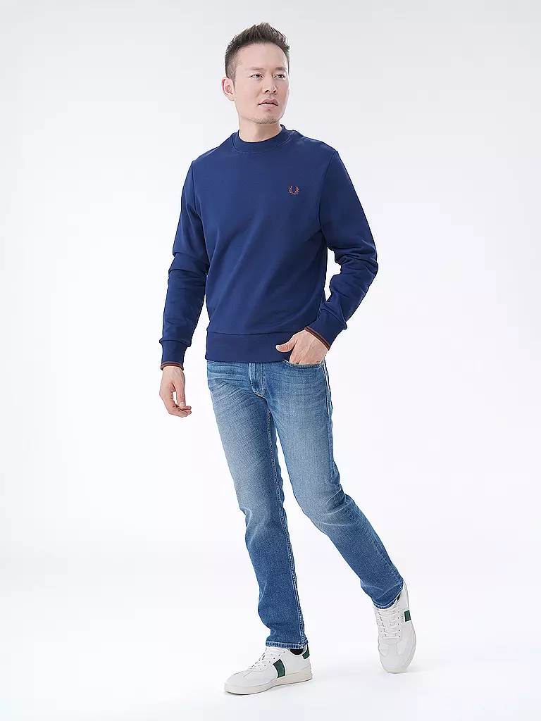 FRED PERRY | Sweater | blau