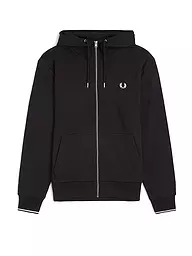 FRED PERRY | Sweatjacke  | schwarz