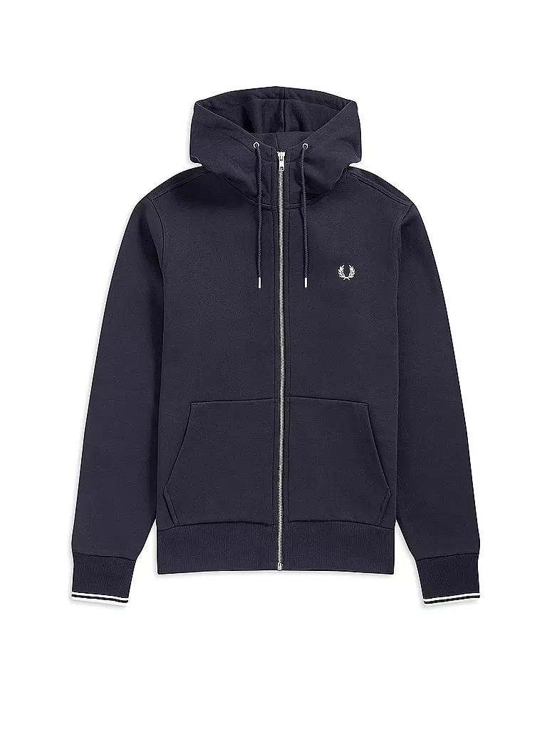 FRED PERRY | Sweatjacke  | blau