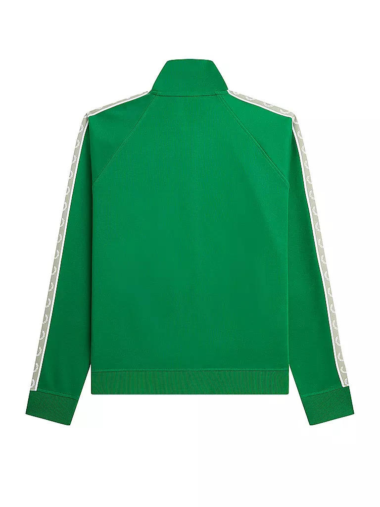 FRED PERRY | Sweatjacke  | grün