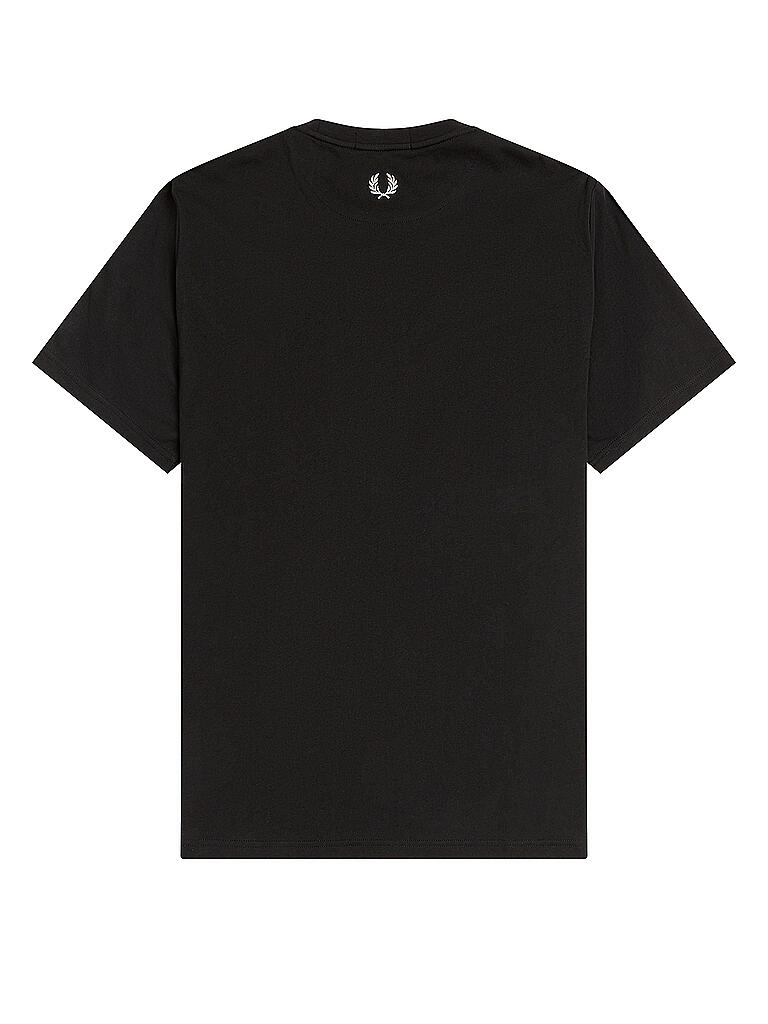 FRED PERRY | T Shirt  | schwarz