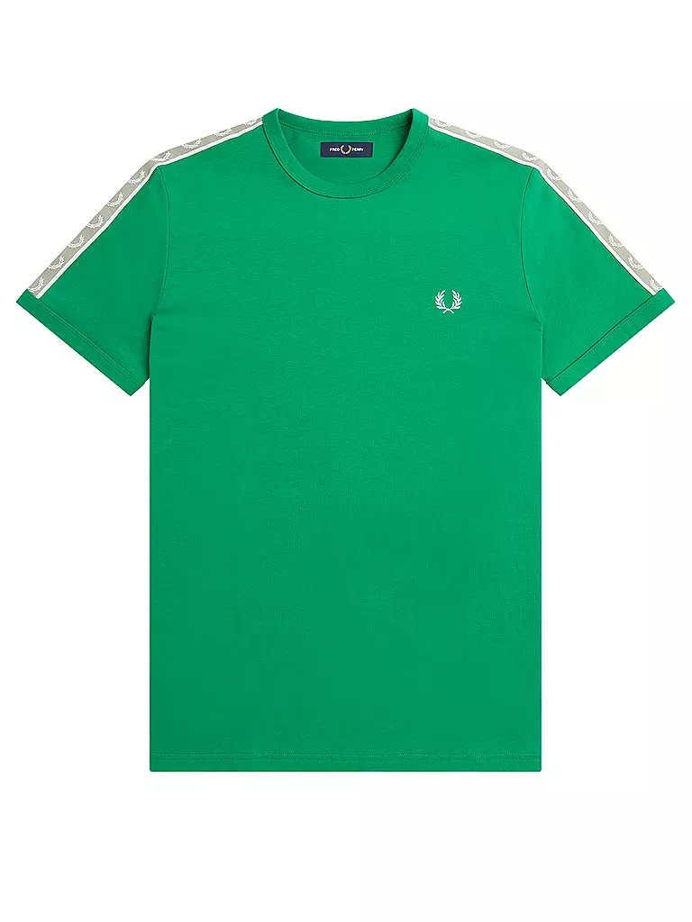 FRED PERRY | T-Shirt  | grün