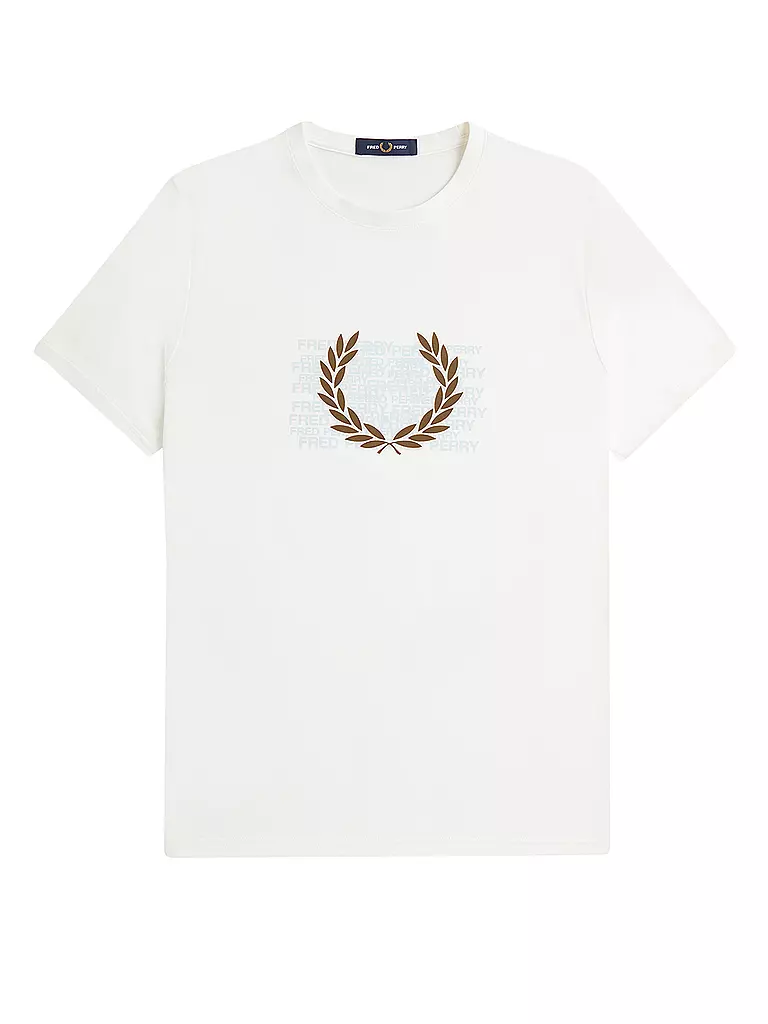 FRED PERRY | T-Shirt  | weiss