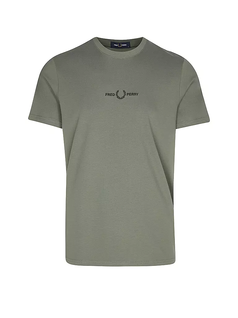 FRED PERRY | T-Shirt  | olive