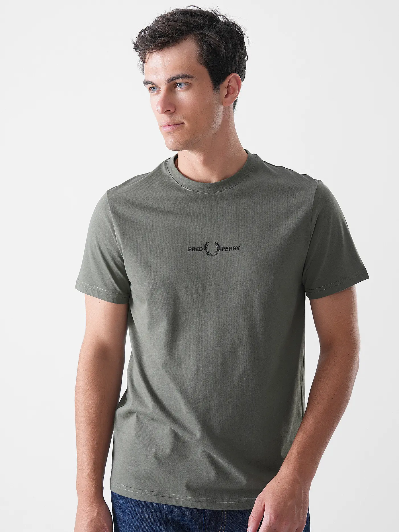 FRED PERRY | T-Shirt  | olive