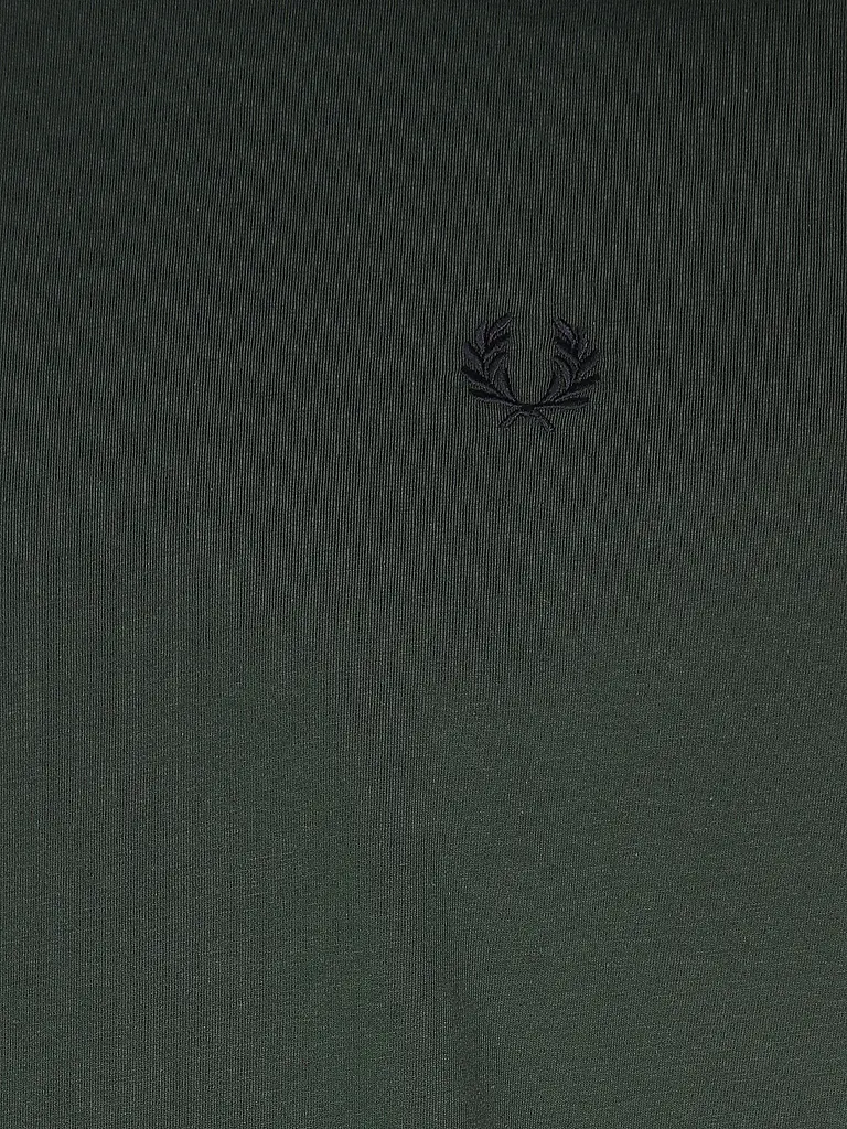 FRED PERRY | T-Shirt  | Dunkelgrün