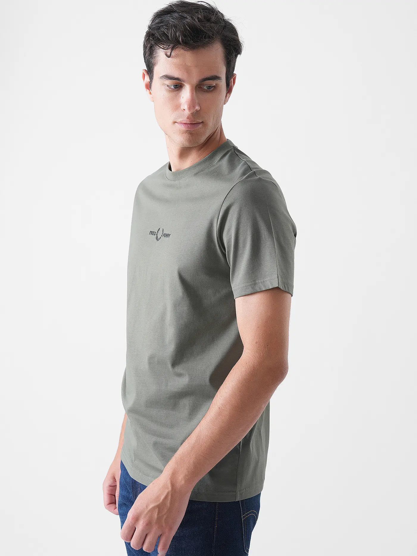 FRED PERRY | T-Shirt  | olive