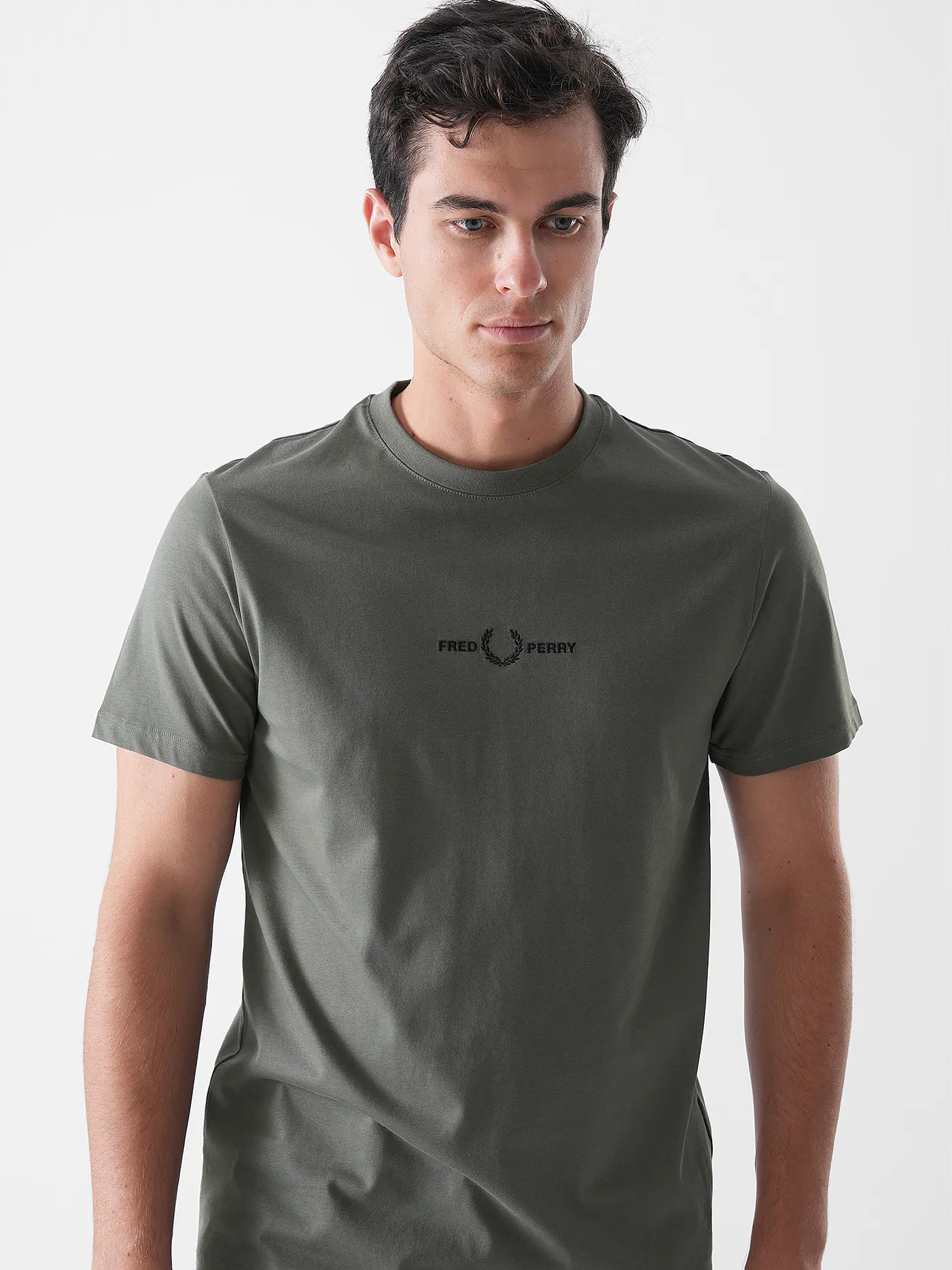 FRED PERRY | T-Shirt  | olive