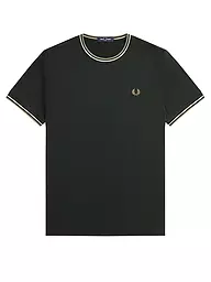 FRED PERRY | T-Shirt | dunkelgrün