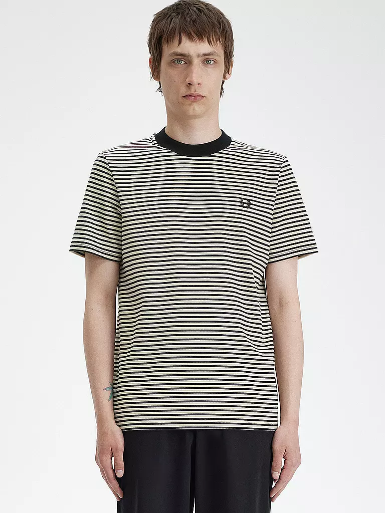 FRED PERRY | T-Shirt | schwarz