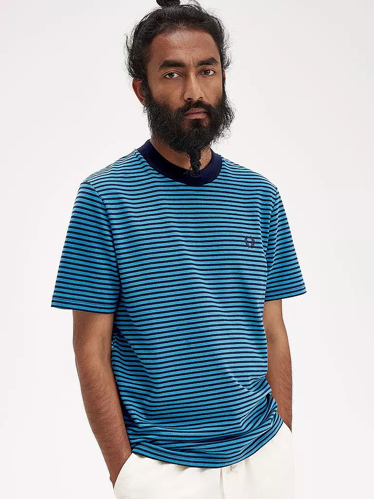 FRED PERRY | T-Shirt | blau