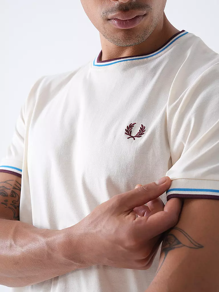 FRED PERRY | T-Shirt | creme