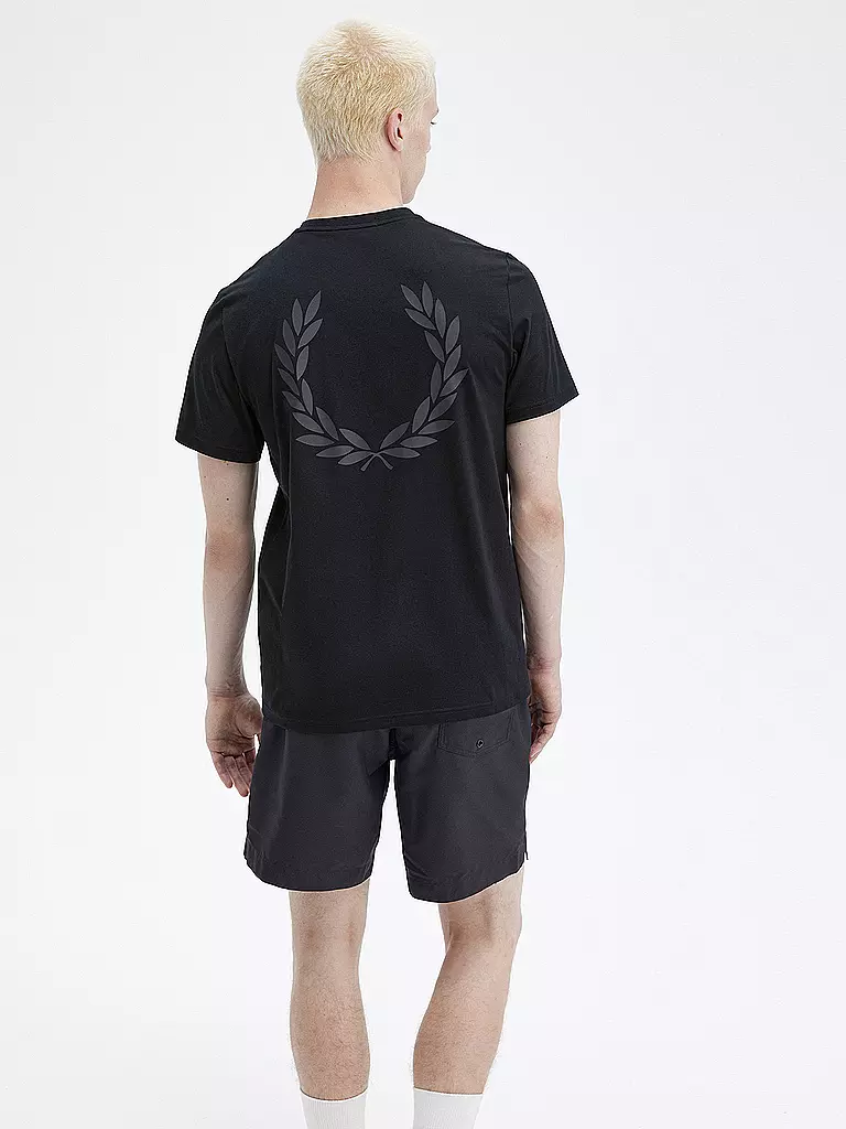 FRED PERRY | T-Shirt | schwarz