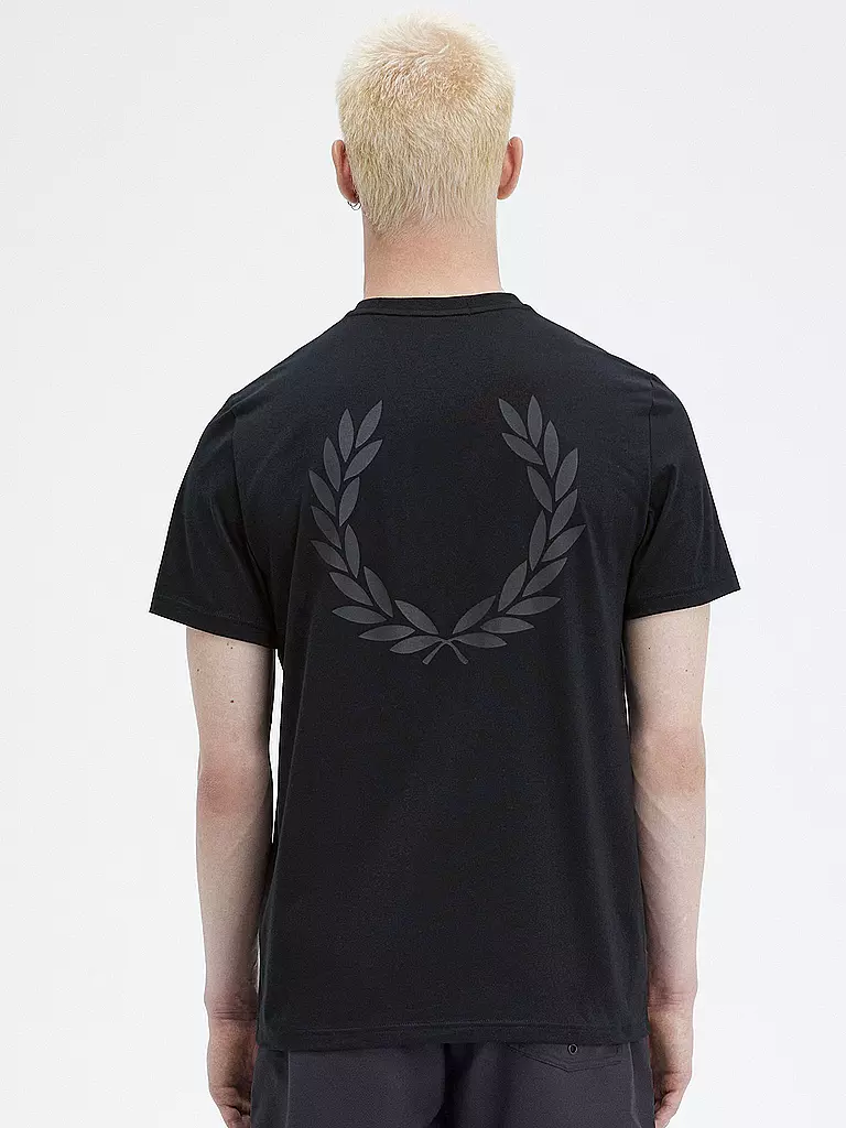 FRED PERRY | T-Shirt | schwarz