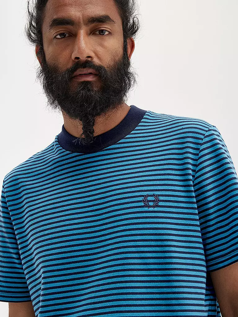 FRED PERRY | T-Shirt | blau