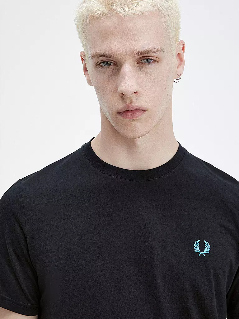 FRED PERRY | T-Shirt | schwarz