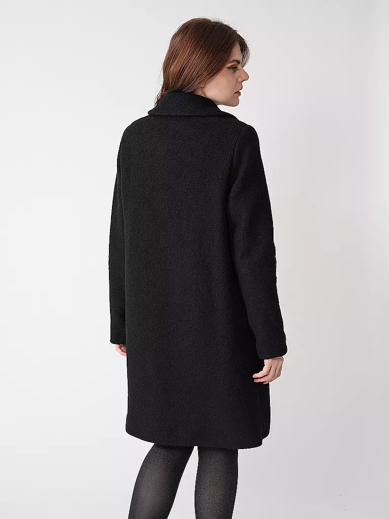 FUCHS & SCHMITT | Wollmantel  | schwarz