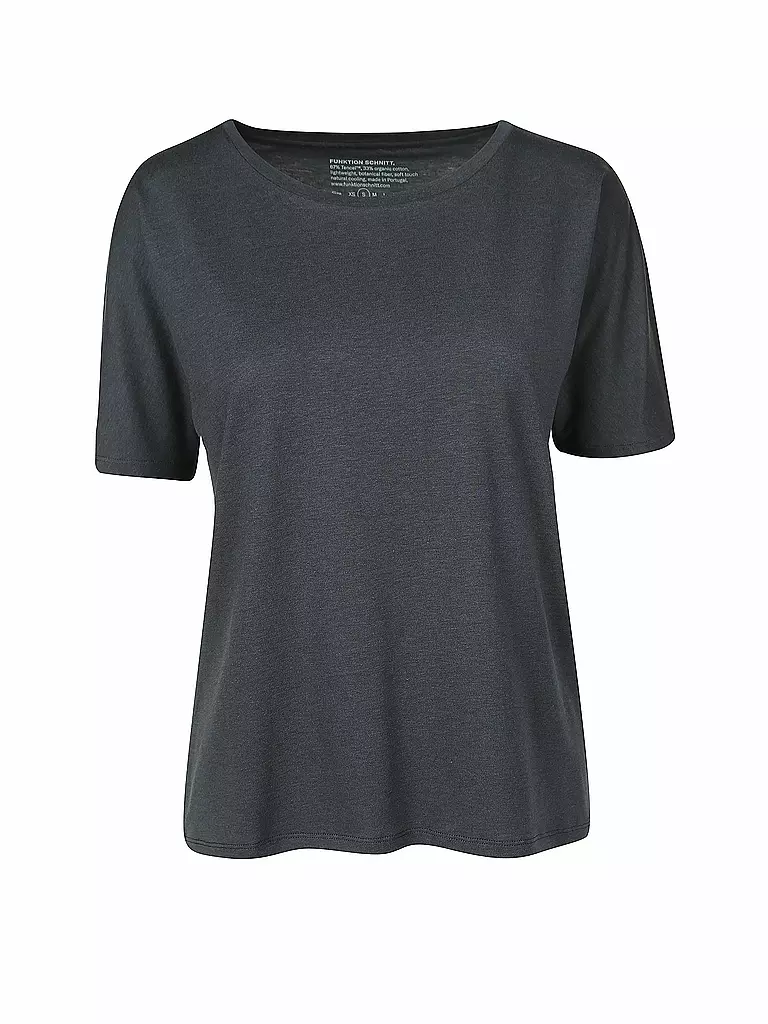 FUNKTION SCHNITT | T-Shirt Oversized Fit BATTY | blau
