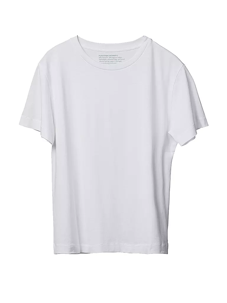 FUNKTION SCHNITT | T-Shirt Regular Fit TONE  | weiss