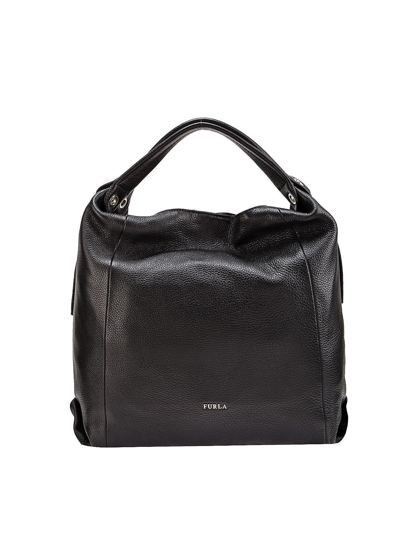 FURLA | Ledertasche "Elisabeth" | grau
