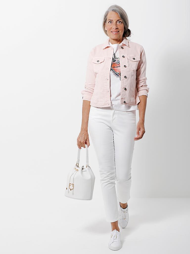 FURLA | Ledertasche - Beuteltasche "Corona S" | weiß