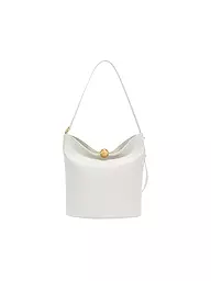 FURLA | Ledertasche - Bucket Bag SFERA  | weiss