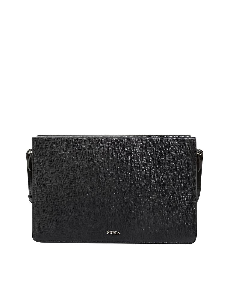 FURLA | Ledertasche - Crossbody "Babylon" XL | schwarz