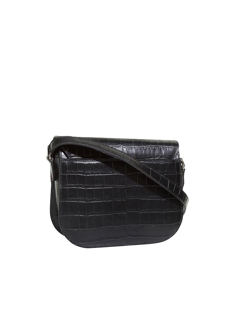 FURLA | Ledertasche - Crossbody "Bafj" | schwarz