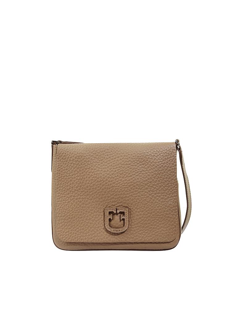 FURLA | Ledertasche - Crossbody "Dea" S | gelb