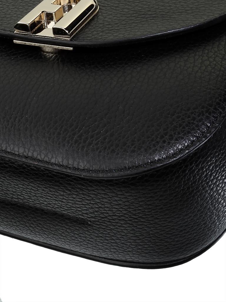 FURLA | Ledertasche - Crossbody "Sleek" | schwarz