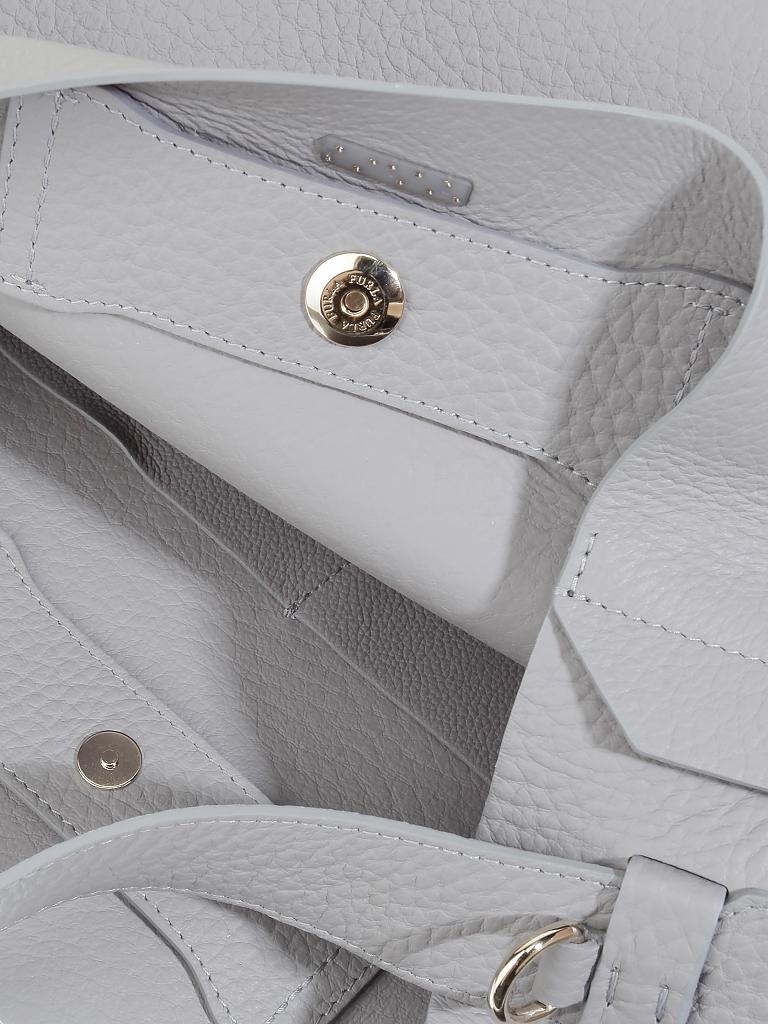 FURLA | Ledertasche - Henkeltasche "Capriccio" | grau