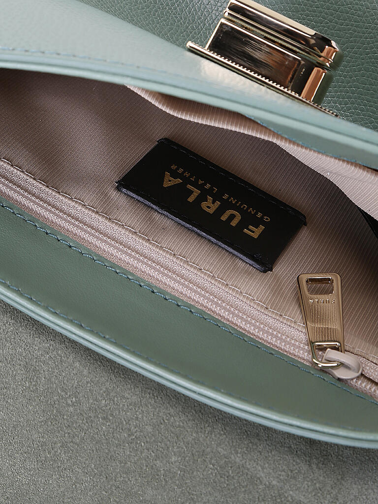 FURLA | Ledertasche - Henkeltasche 1927 | grün