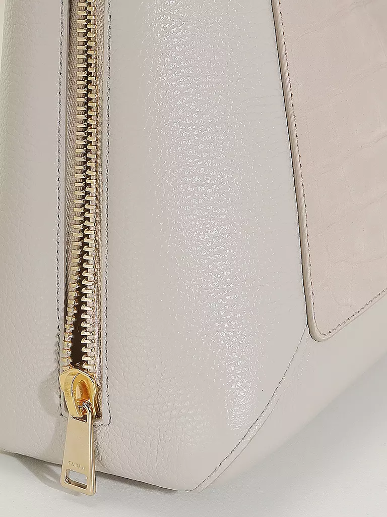 FURLA | Ledertasche - Henkeltasche GILDA | beige
