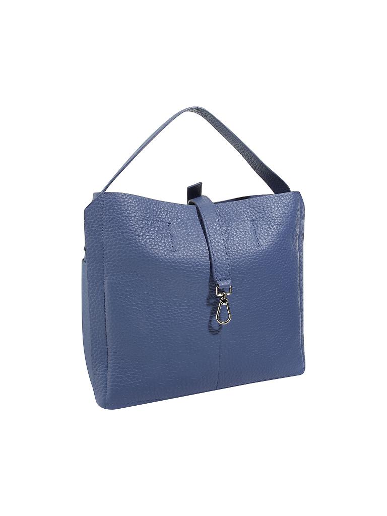 FURLA | Ledertasche - Hobo "Capriccio" | blau