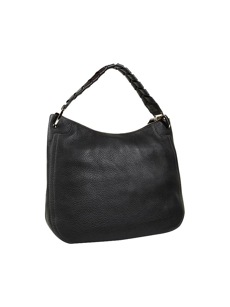FURLA | Ledertasche - Hobo "Rialto" | schwarz