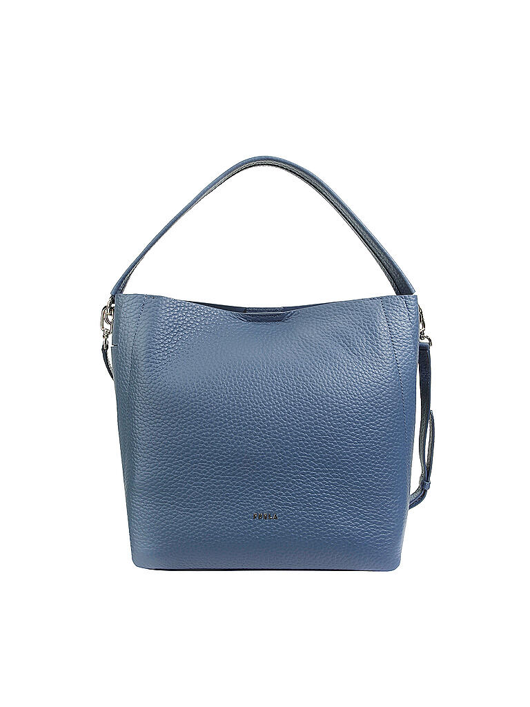 FURLA | Ledertasche - Hobo Bag Grace | blau