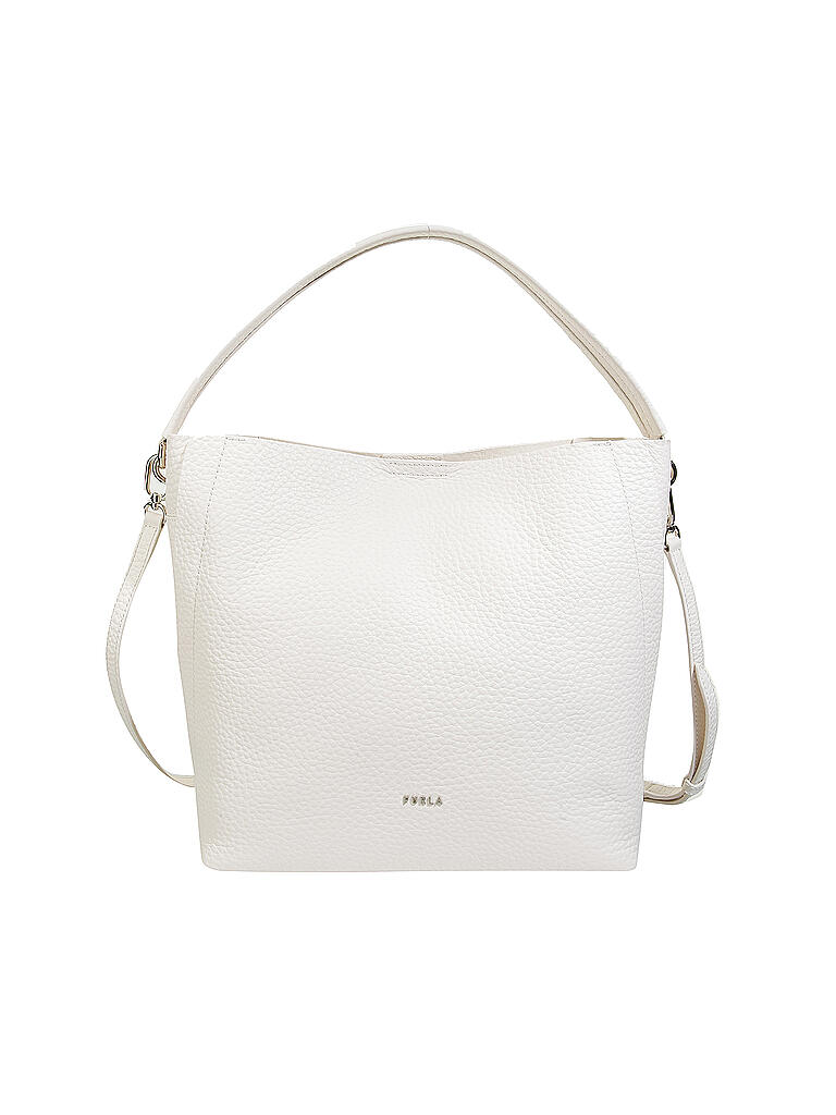 FURLA | Ledertasche - Hobo Bag Grace | creme