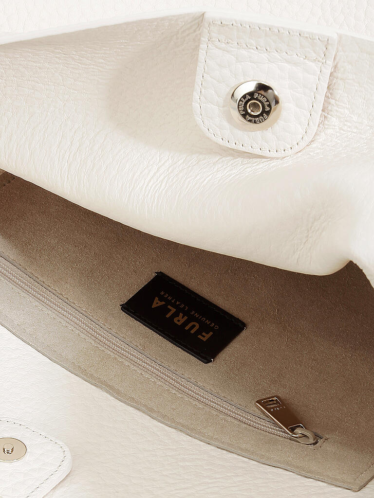 FURLA | Ledertasche - Hobo Bag Grace | creme