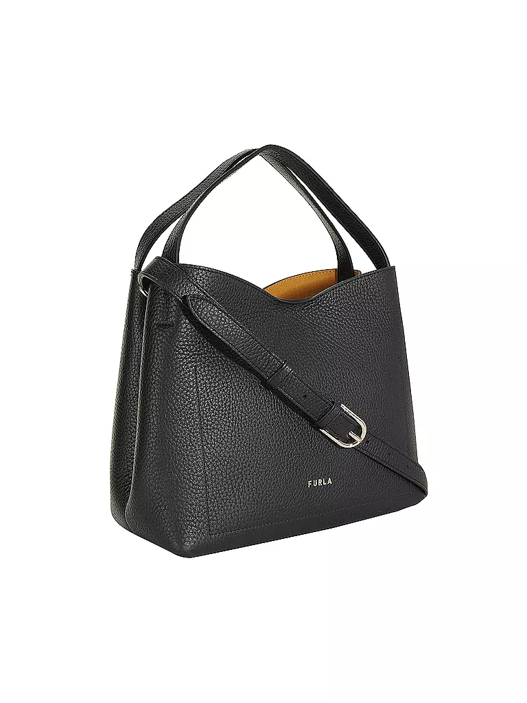 FURLA | Ledertasche - Hobo Bag PRIMULA Small | schwarz