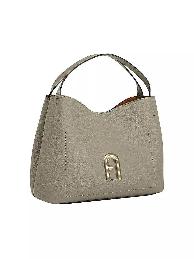 FURLA | Ledertasche - Hobo Bag PRIMULA Small | beige