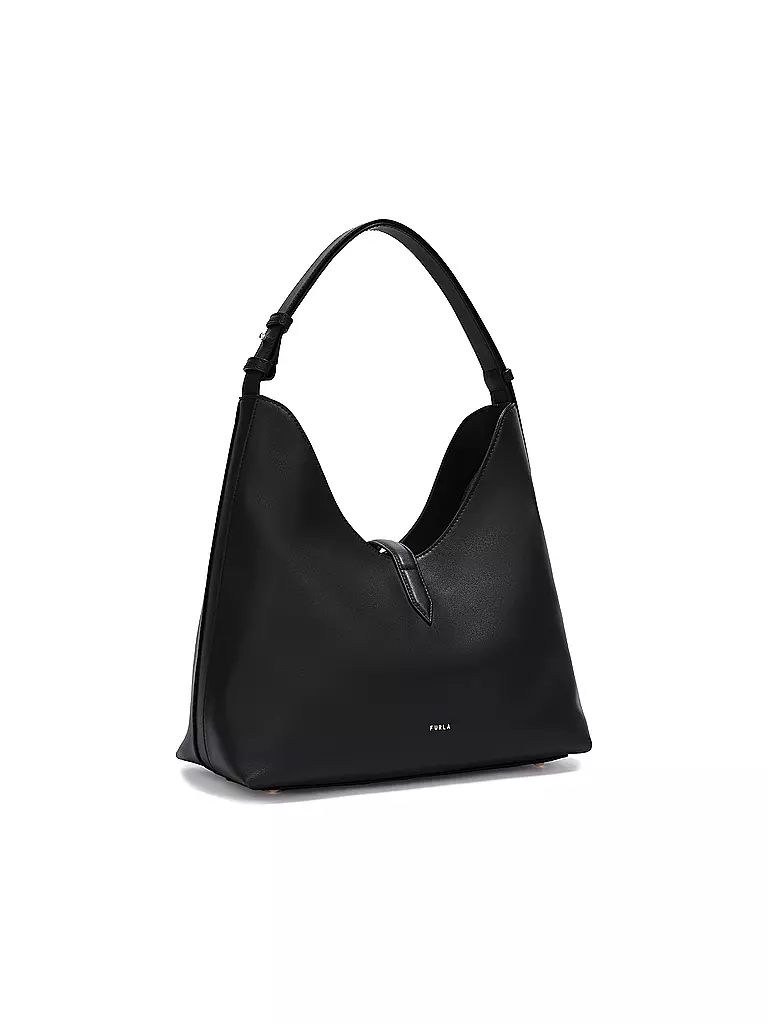 FURLA | Ledertasche - Hobo GOCCIA Medium | weiss