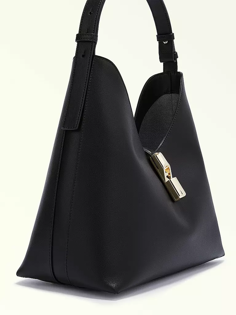 FURLA | Ledertasche - Hobo GOCCIA Medium | weiss
